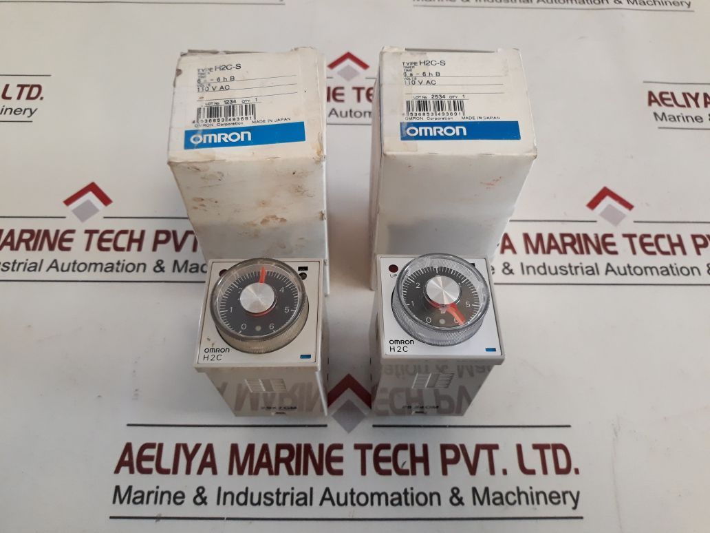 Omron H2C-s Time Delay Relay 110V Ac
