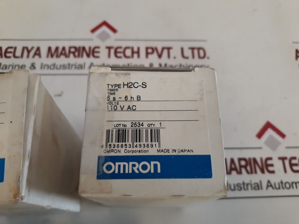 Omron H2C-s Time Delay Relay 110V Ac