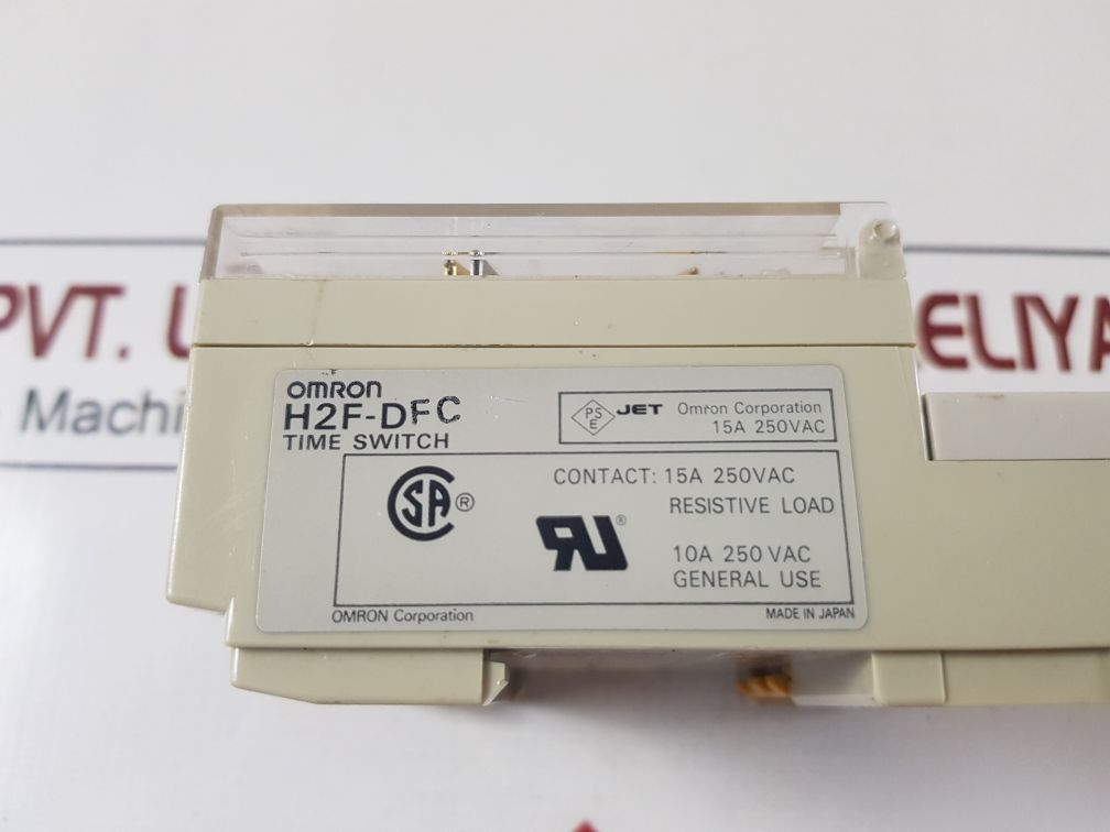 Omron H2F-dfc Time Relay 15A 250Vac
