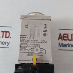 Omron H3Ba-305 Timer 100/110/120Vac 50/60Hz
