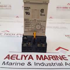 Omron H3Ba Timer 0-10 Sec 24 Vdc With Socket