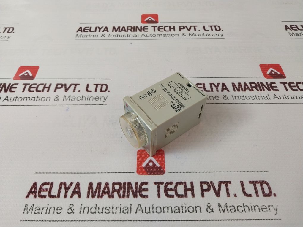 Omron H3Ba-8 0-10 Min On Delay Timer 250Vac 5A Contact