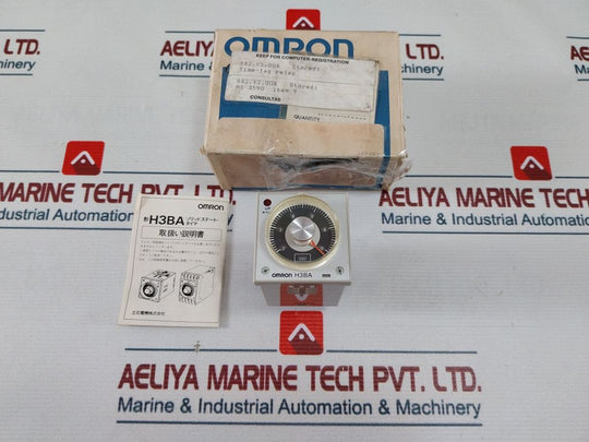 Omron H3Ba-8 Solid-state Timer 0-10 Sec