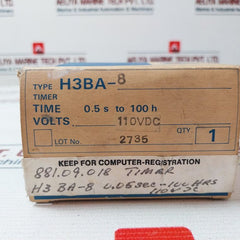 Omron H3Ba-8 Solid-state Timer 250Vac