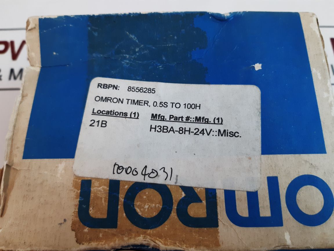 Omron H3Ba-8H Timer 