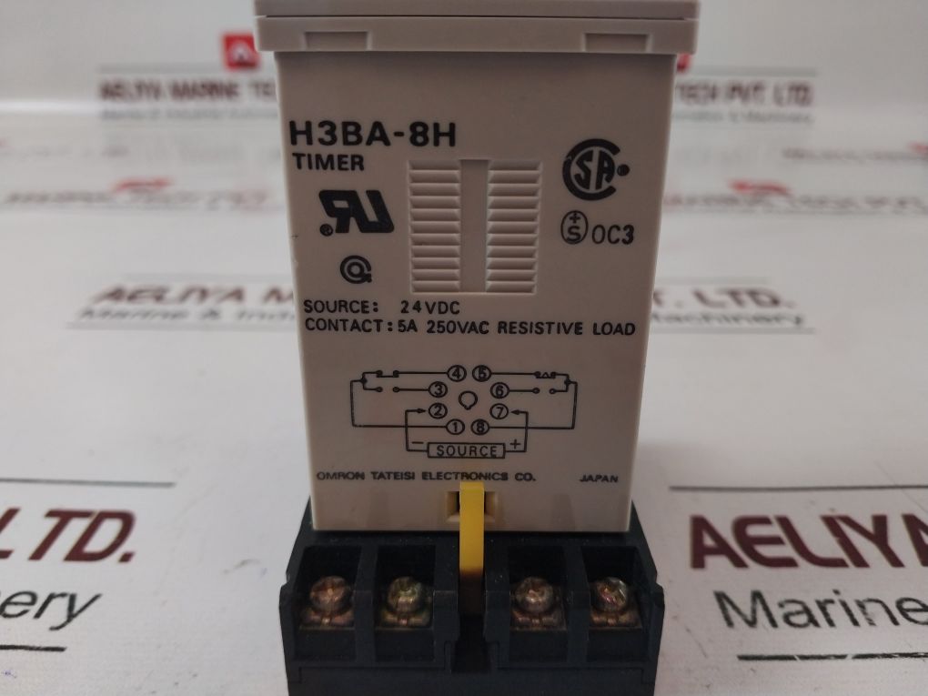 Omron H3Ba-8H Timer 0-1.0 Sec