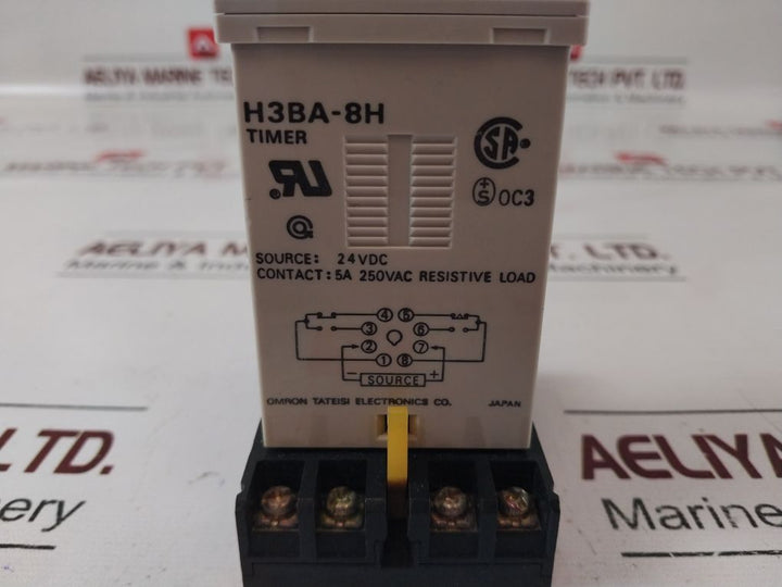 Omron H3Ba-8H Timer 0-1.0 Sec