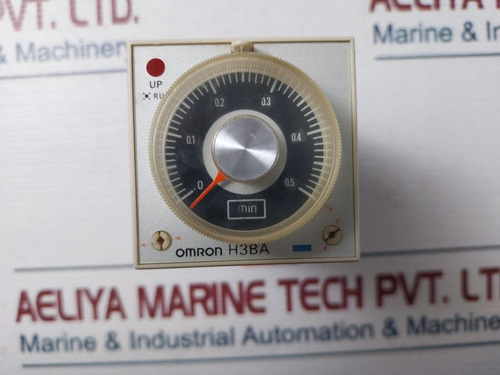 Omron H3Ba-8H Timer 0-0.5 Min 5A 250Vac