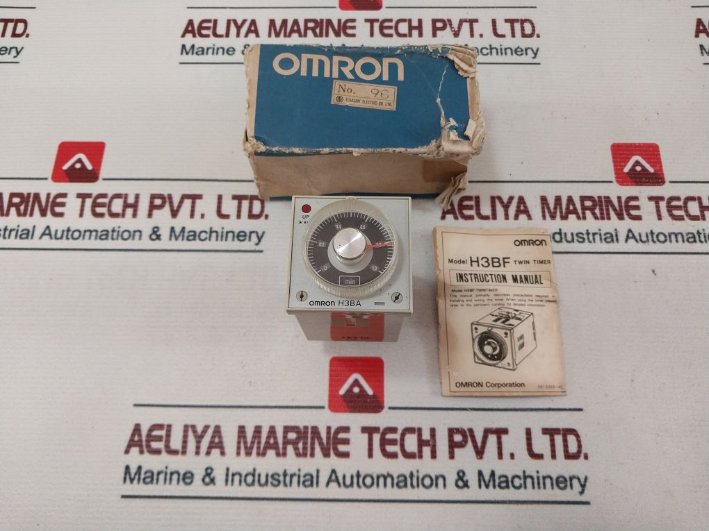 Omron H3Ba-8H Timer 0-10 Min 24Vac