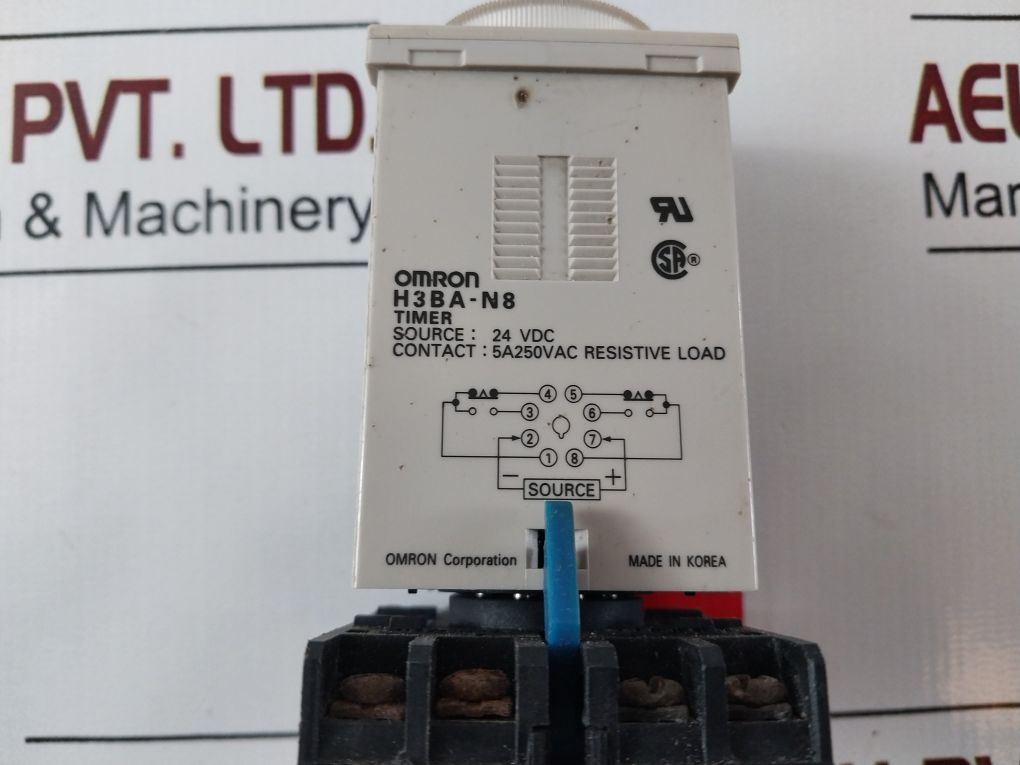 Omron H3Ba-n8 Timer 0 To 30 Sec
