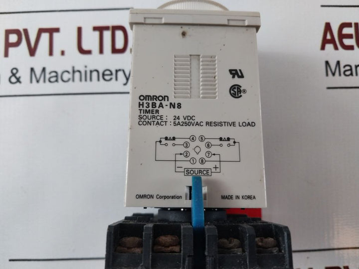 Omron H3Ba-n8 Timer 0 To 30 Sec