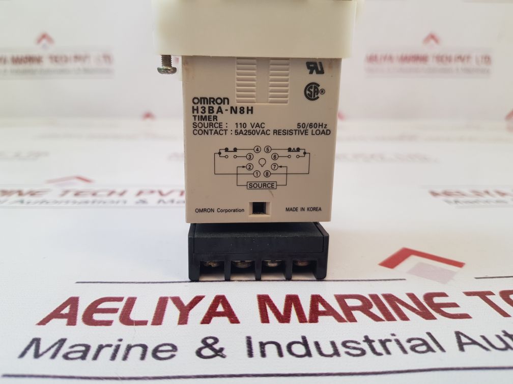 Omron H3Ba-n8H Timer 0 To 12 Hrs