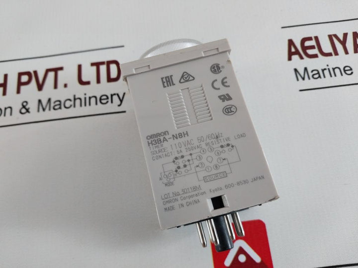 Omron H3Ba-n8H Timer 0 To 12 Sec