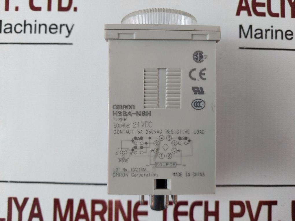 Omron H3Ba-n8H Timer 0-3 Min