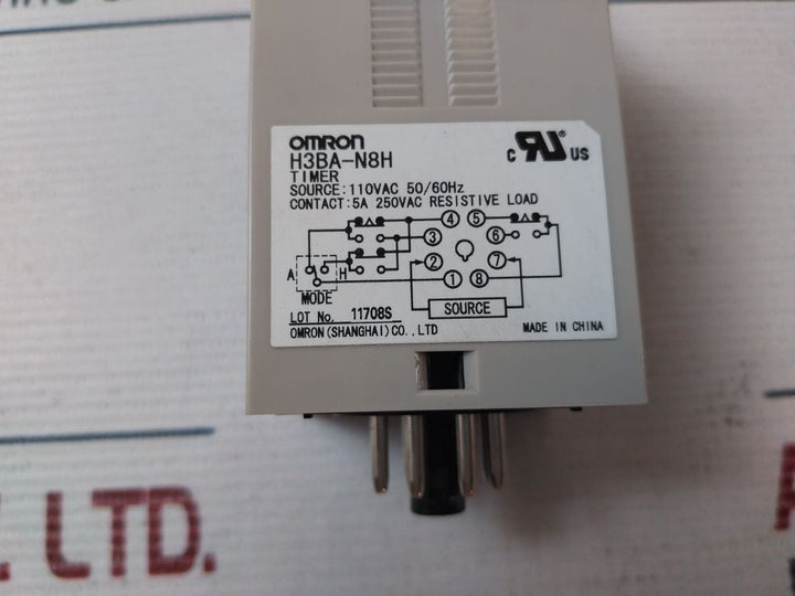 Omron H3Ba-n8H Timer 0-1.2 Min