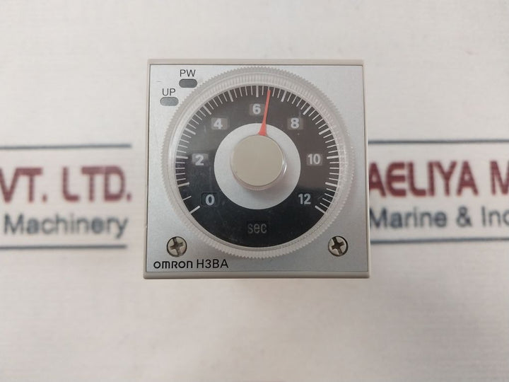 Omron H3Ba-n8H Timer 0-12 Sec 110 VAC 