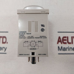 Omron H3Ba-n8H Timer 0-12 Sec 110 VAC 