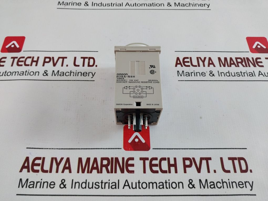 Omron H3Ba-n8H Timer 0 To 3 Sec
