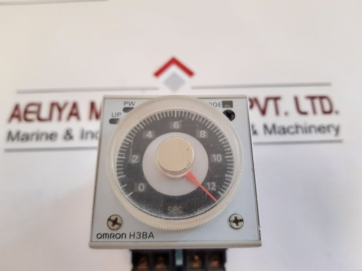 Omron H3Ba-n Timer 0 To 12 Sec