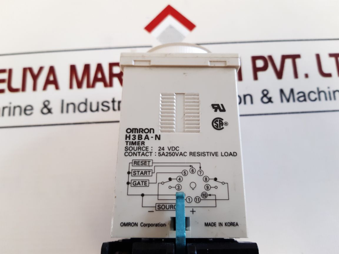 Omron H3Ba-n Timer 0 To 12 Sec