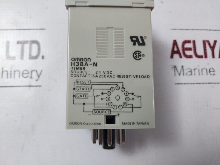Omron H3Ba-n Timer 0-1.2 Min Mode: A 24 Vdc
