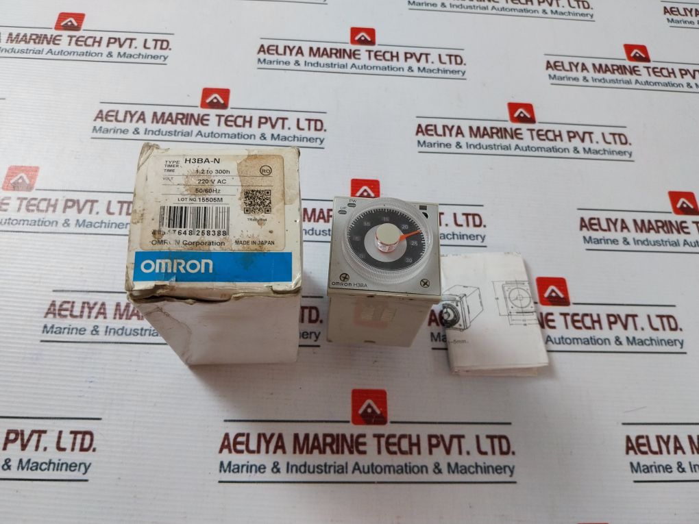 Omron H3Ba-n Solid-state Timer 5A 250Vac 50/60Hz