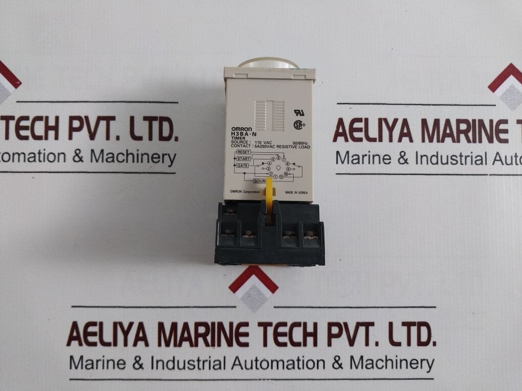 Omron H3Ba-n Timer 110 Vac 50/60Hz