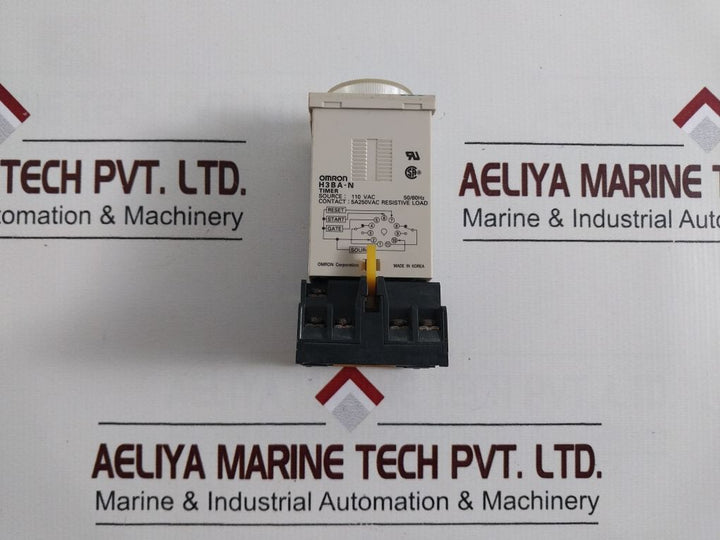 Omron H3Ba-n Timer 110 Vac 50/60Hz