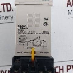 Omron H3Ba-n Timer 110 Vac 50/60Hz