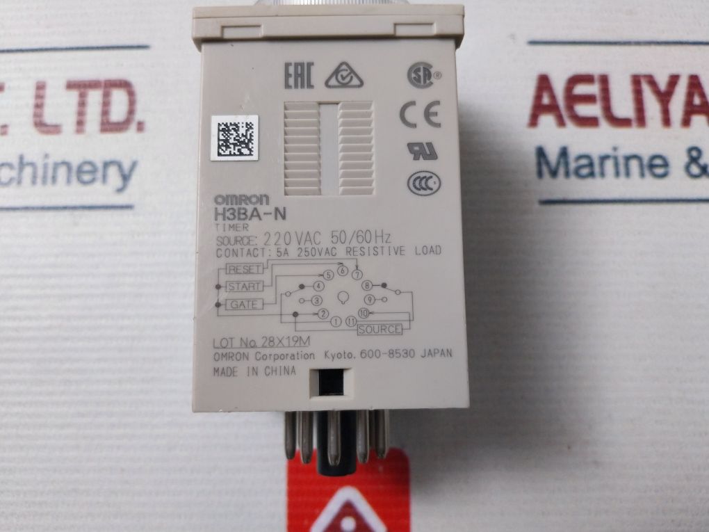 Omron H3Ba-n Timer 0-1.2 Min