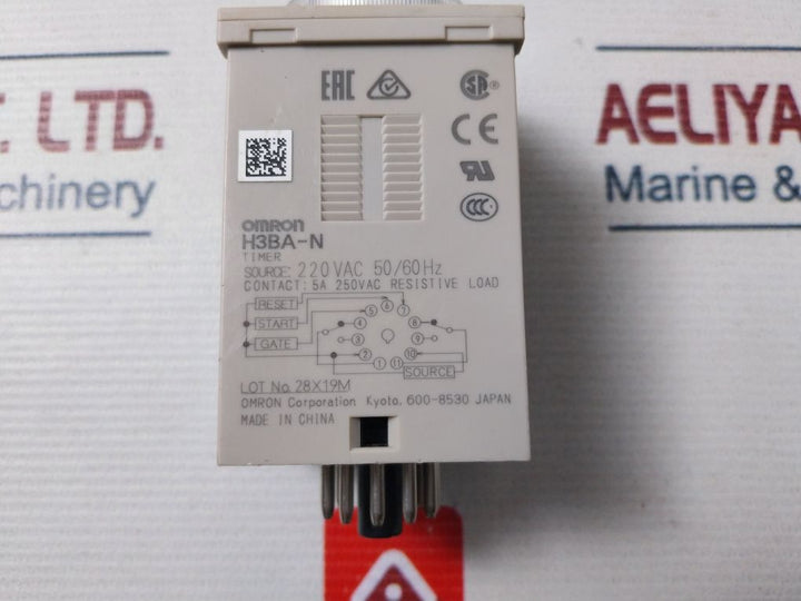 Omron H3Ba-n Timer 0-1.2 Min