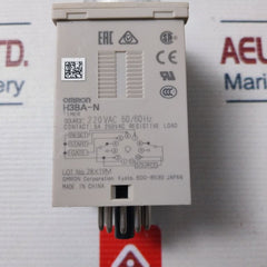 Omron H3Ba-n Timer 0-1.2 Min