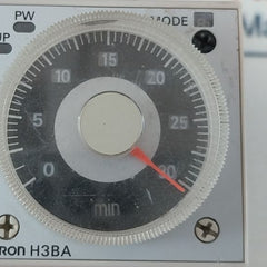 Omron H3Ba-n Timer Relay 0-30 Min 110 Vac 50/60Hz