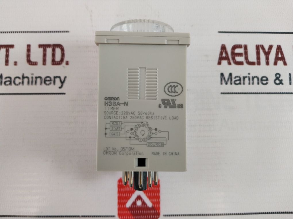 Omron H3Ba-n Timer Relay 5A 50/60Hz