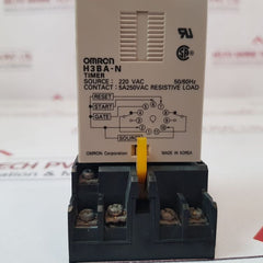 Omron H3Ba-n Timer With Base 0-1.2 Sec