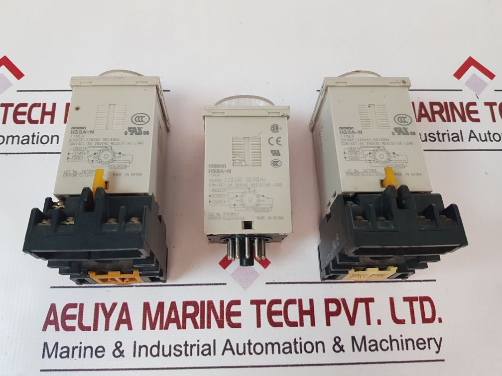 Omron H3Ba-n Timer With Base 0-30 Sec