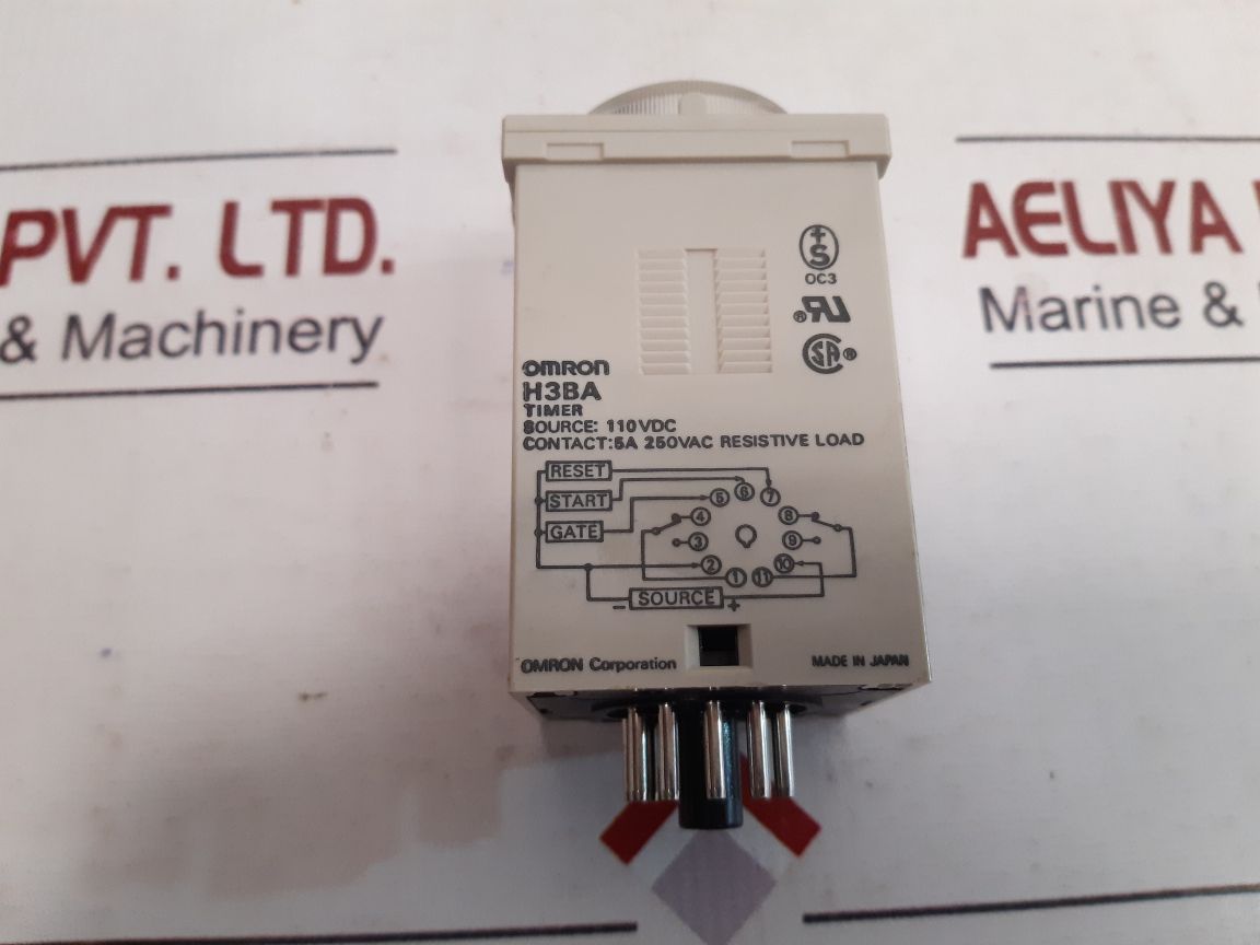 Omron H3Ba Timer 0 To 5 Min