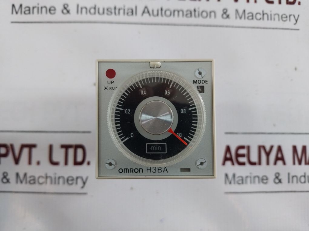 Omron H3Ba Solid-state Timer 0-10 Min Mode: A 24Vdc