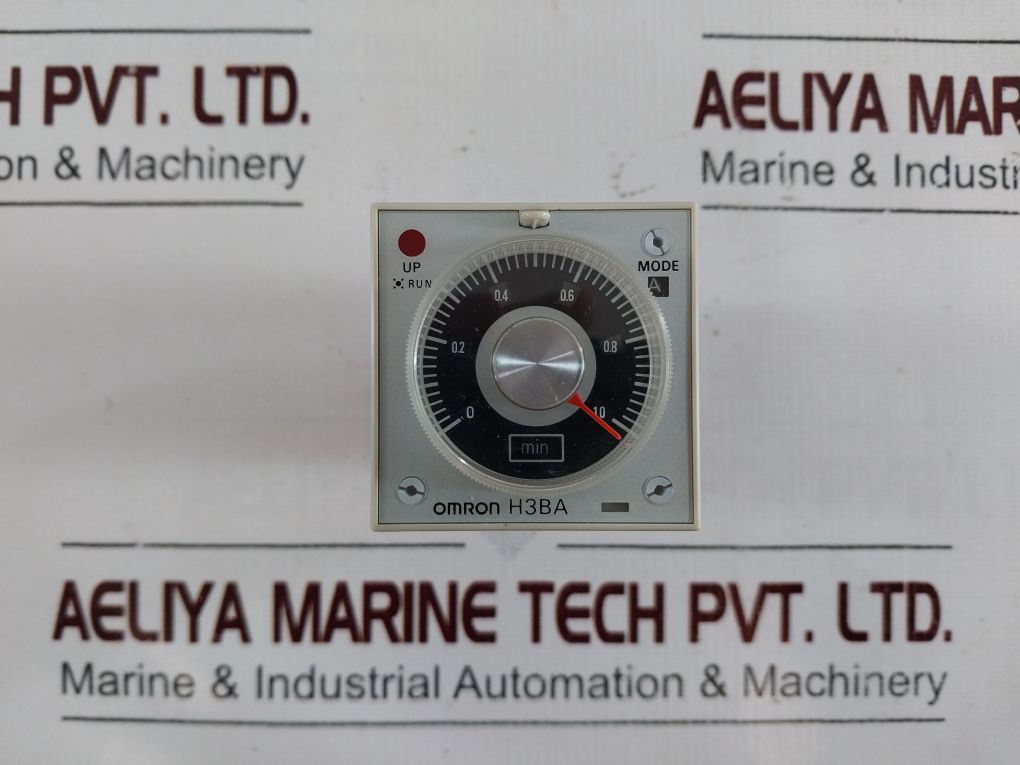 Omron H3Ba Solid-state Timer 0-10 Min Mode: A 24Vdc