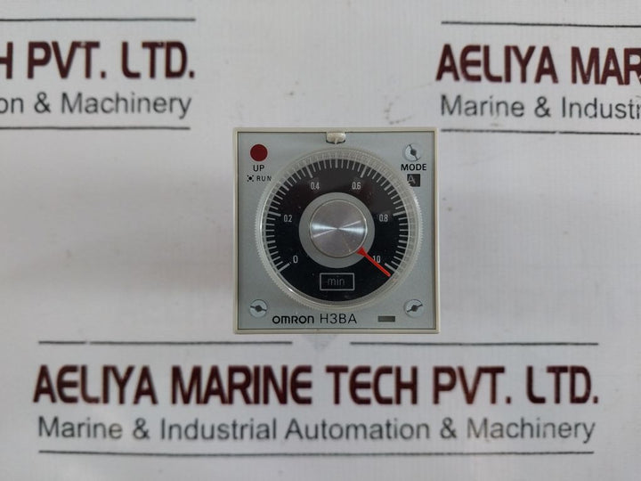 Omron H3Ba Solid-state Timer 0-10 Min Mode: A 24Vdc