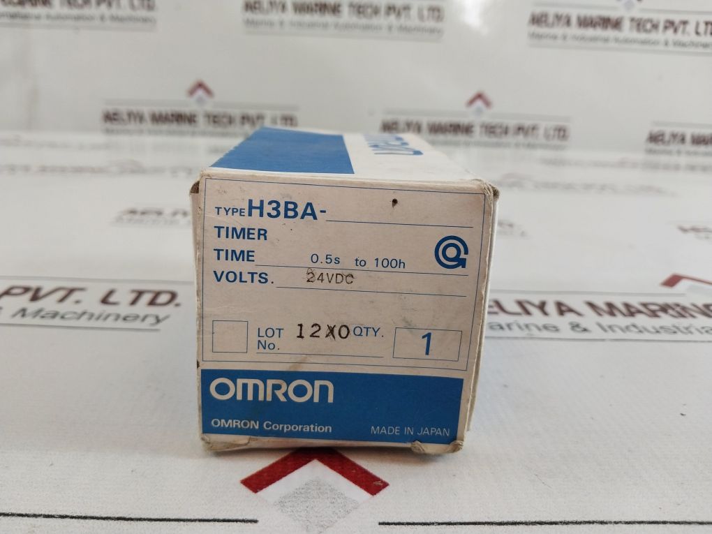 Omron H3Ba Solid-state Timer 0-10 Min Mode: A 24Vdc