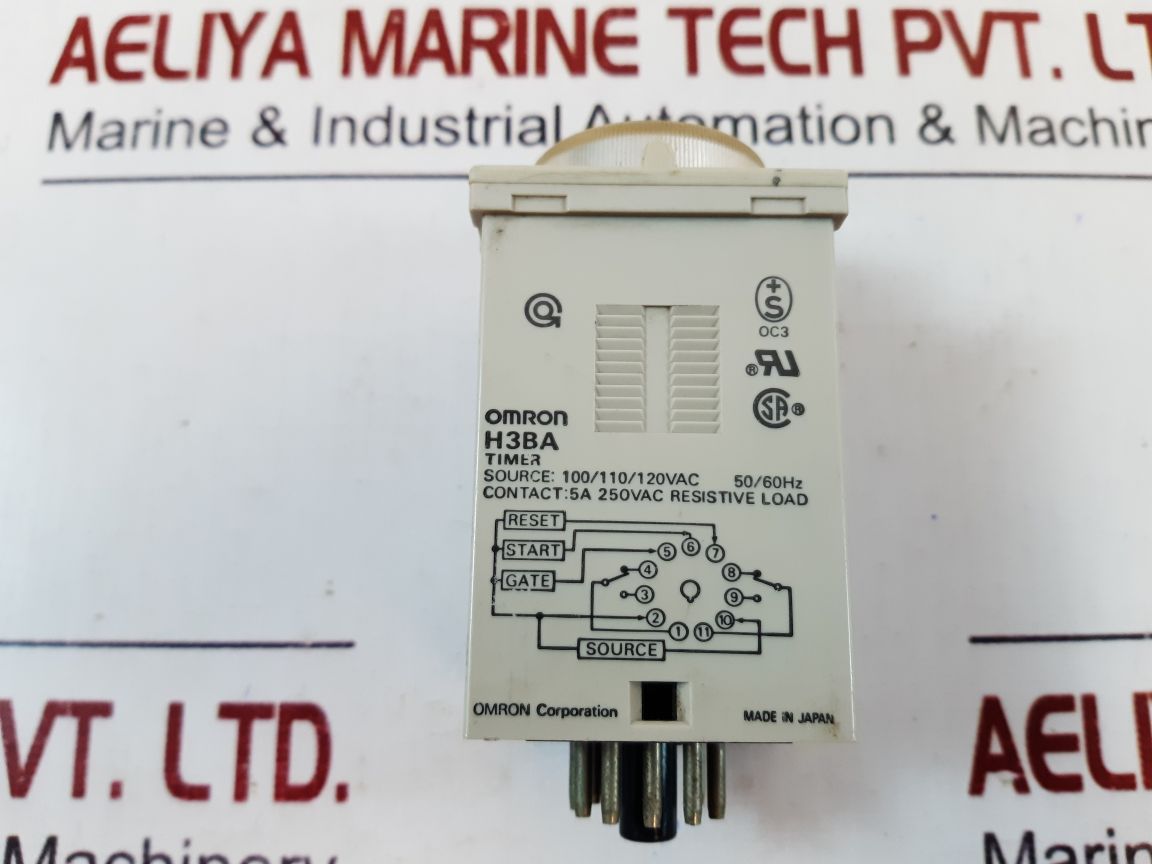 Omron H3Ba Timer 0 To 10 Sec