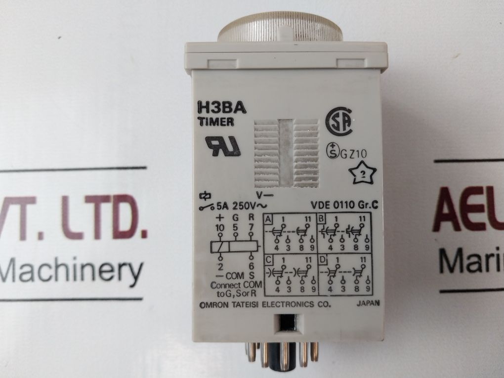 Omron H3Ba Timer 5A 250V