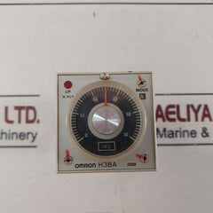 Omron H3Ba Timer 0-1.0 Hrs 5A 250 Vac
