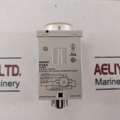 Omron H3Ba Timer 0-1.0 Hrs 5A 250 Vac
