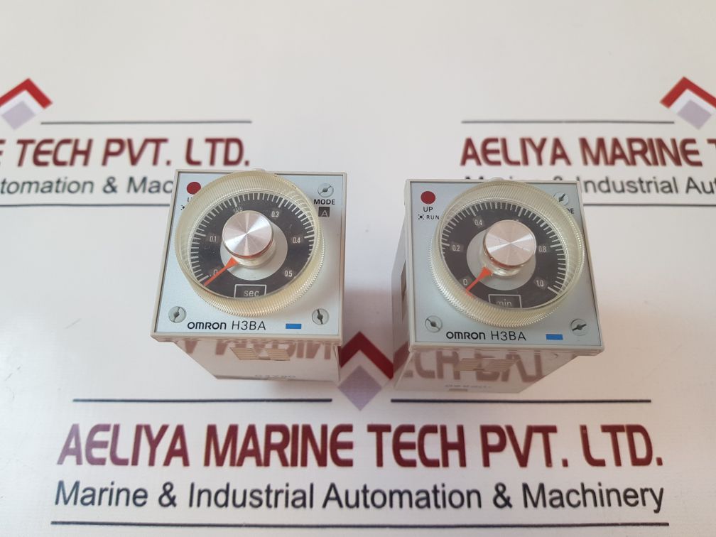 Omron H3Ba Solid State Timer 0 To 1.0 Min And 0 To 0.5 Sec
