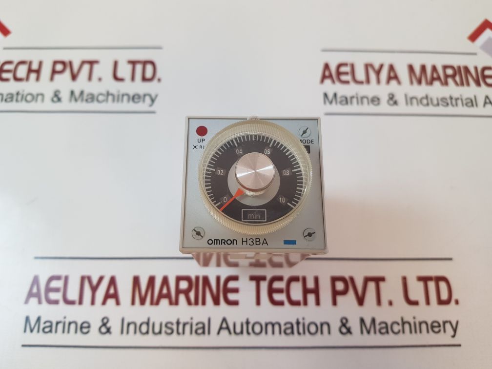 Omron H3Ba Solid State Timer 0 To 1.0 Min And 0 To 0.5 Sec
