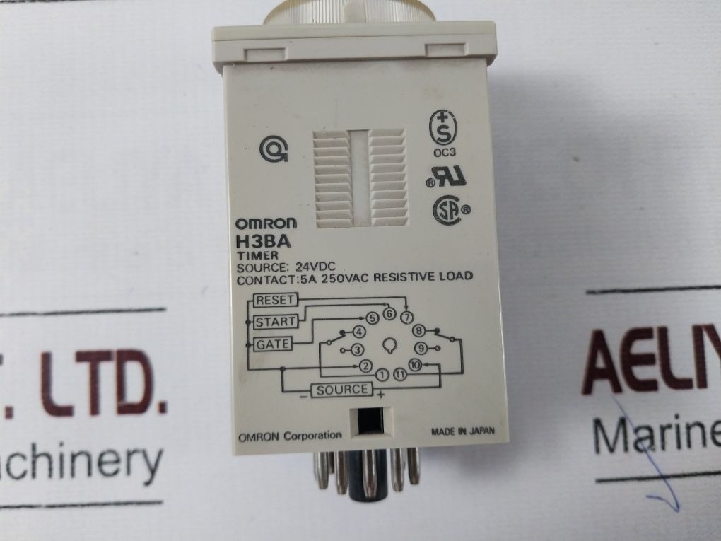 Omron H3Ba Timer 0-0.5 Sec 24Vdc Mode: B