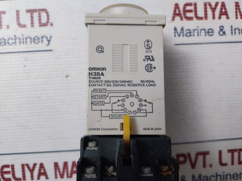 Omron H3Ba Timer 0-1.0 Min
