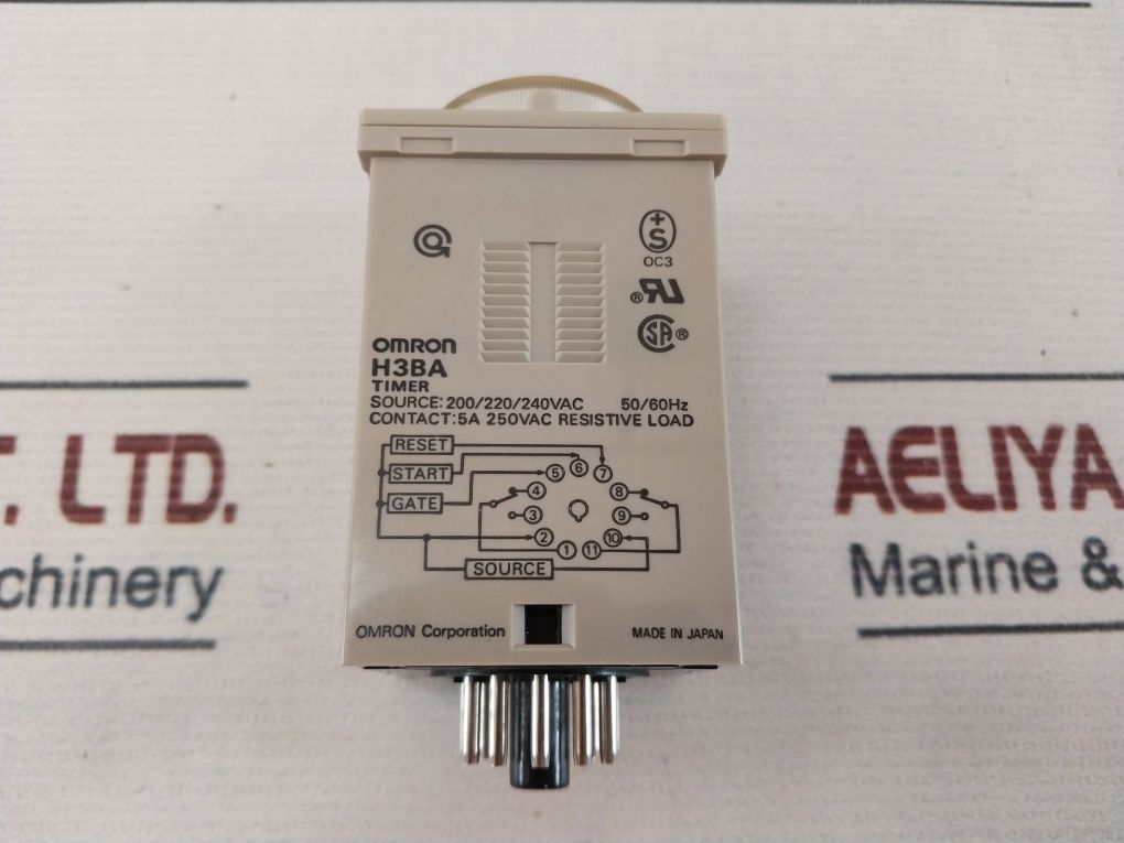 Omron H3Ba Timer 0-5 Min